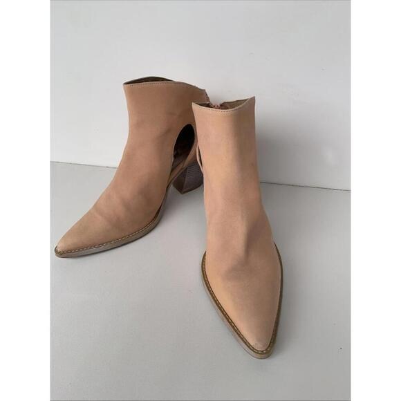 Free People Sienna Ankle Women's Boots - Toe Cognac EU 41  USA 10.5 11 - Picture 6 of 9